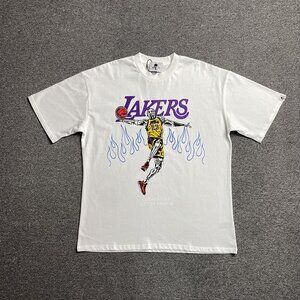 Warren Lotas Los Angeles Lakers Cool Basketball White T Shirt